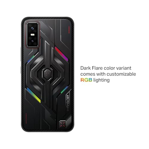 Image of Infinix GT 30 Pro 5G+ | Dimensity 8350 Ultimate | Octa Core Processor | 6.78 inch AMOLED Display | 5500 mAh Battery | (Dark Flare, 12GB RAM + 256GB Storage)
