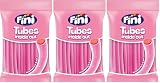 Finipalos Rellenos de Fresa | Regaliz de Goma Tornado | Gel Dulce en Bolsa de 160 gr. (Paquete de 3)