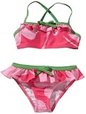 Sanetta Mädchen Bikini, geblümt 430167, Gr. 98, Pink (3884)