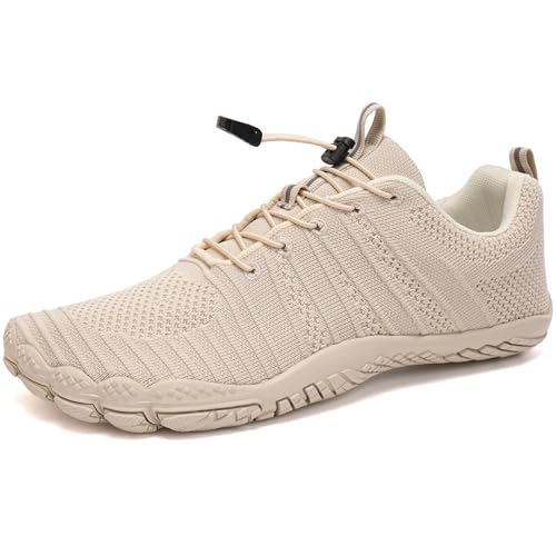 Image of WateLves Water Shoes Men Women Beach Barefoot Aqua Socks Breathable Wide Swim Outdoor Walking Anti Slip Pool Shoes for Hiking Kayaking Diving Surfing