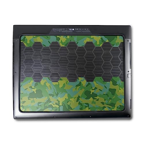 Image of MightySkins Skin Compatible with Alienware M18 R1 (2023) Full Wrap Kit - Verde Camouflage | Protective, Durable, and Unique Vinyl Decal wrap Cover | Easy to Apply & Change Styles | Made in The USA