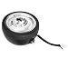 Faro principal de motocicleta LED Moto Faro delantero redondo Modificado Retro Motocicleta...
