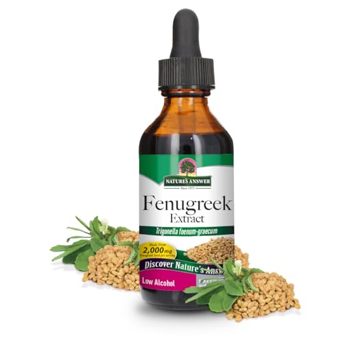 Nature's Answer Fenugreek Seed with Organic Alcohol, 2-Fluid Ounces