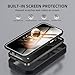 BERFY for iPhone 13 Pro Max Case, Compatible with MagSafe, Built-in Privacy Screen Protector and Camera Protection, Anti-Spy Full Body Shockproof Clear Phone Case for 13 Pro Max 6.7