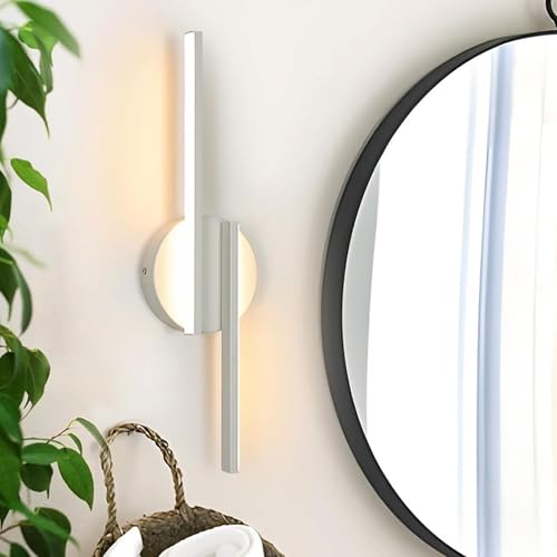 Aplique de pared moderna interior LED para solucionar pasillos oscuros con mando 6