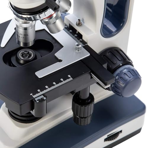 Miniatura 9 de Swift Microscopio Sw350t, 40x-2500x, Microscopio De Laboratorio Para Investigación Con Oculares De Gran Angular 10x 25x, Condensador De Abono Mecánico, Compatible Con Cámaras