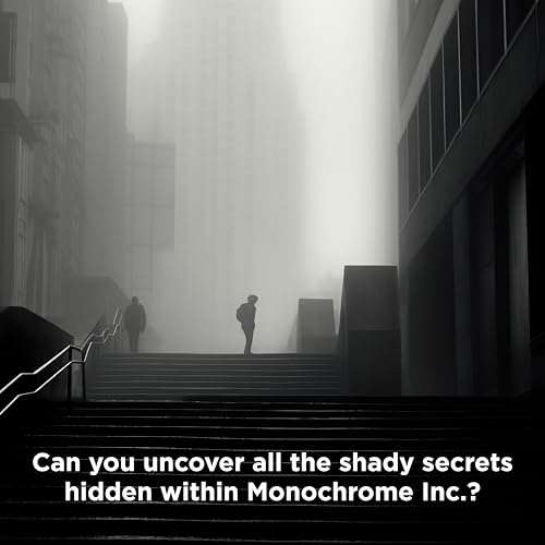 Adventure Games: Monochrome Inc. Juego de mesa físico miniatura 5
