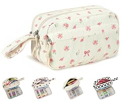 Pink bow flower 212-Beige