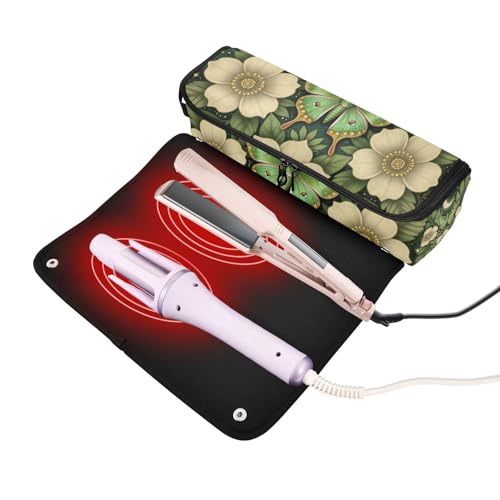 Bolsa de viaje para herramientas de cabello con protector térmico miniatura 2