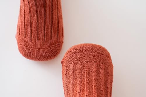 J Poqobog Rutschfeste Socken für Baby Mädchen Jungen 9 Paar Kinder Anti Rutsch abs Socken Sportsocken Stoppersocken (12-24 Monate,Mädchen2-9P)