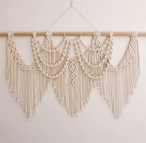 QLBUJ Large Macrame Wall Hanging Macrame Tapestry Above Headboard...