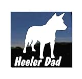 Heeler Dad | NickerStickers® Australian Cattle Dog Vinyl Window Decal