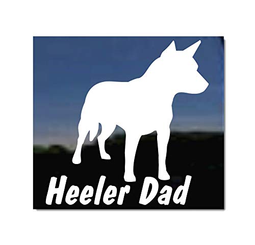 Heeler Dad | NickerStickers® Australian Cattle Dog Vinyl Window Decal