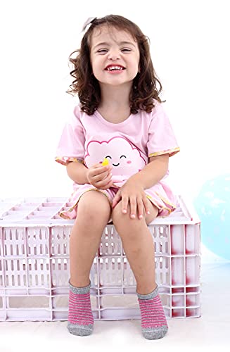 Pijama Curto Infantil Algodão Menina Mechler