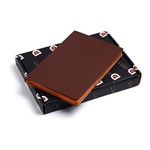 Image of COI Diary Brown A5 Notebook - Unique Multipurpose Stationery, New Year Diary for Office Going Men and Women with Pen.