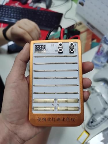 Lamp Bead Test Box LED Photoelectric Color Comparator Tester SMD Testing Tool LED Aging Board 1-5V 1-150mA