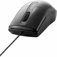 Amazon | バッファロー(サプライ) 有線BlueLEDマウス 静音/3