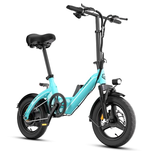14" Foldable Mini E-Bike With 20 MPH Support