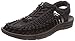 Keen Herren Uneek M Durchgängies Plateau Sandalen, Schwarz, Schwarz (Black), 45 EU