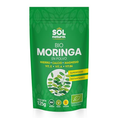 Solnatural Moringa En Polvo Bio 125G 300 g