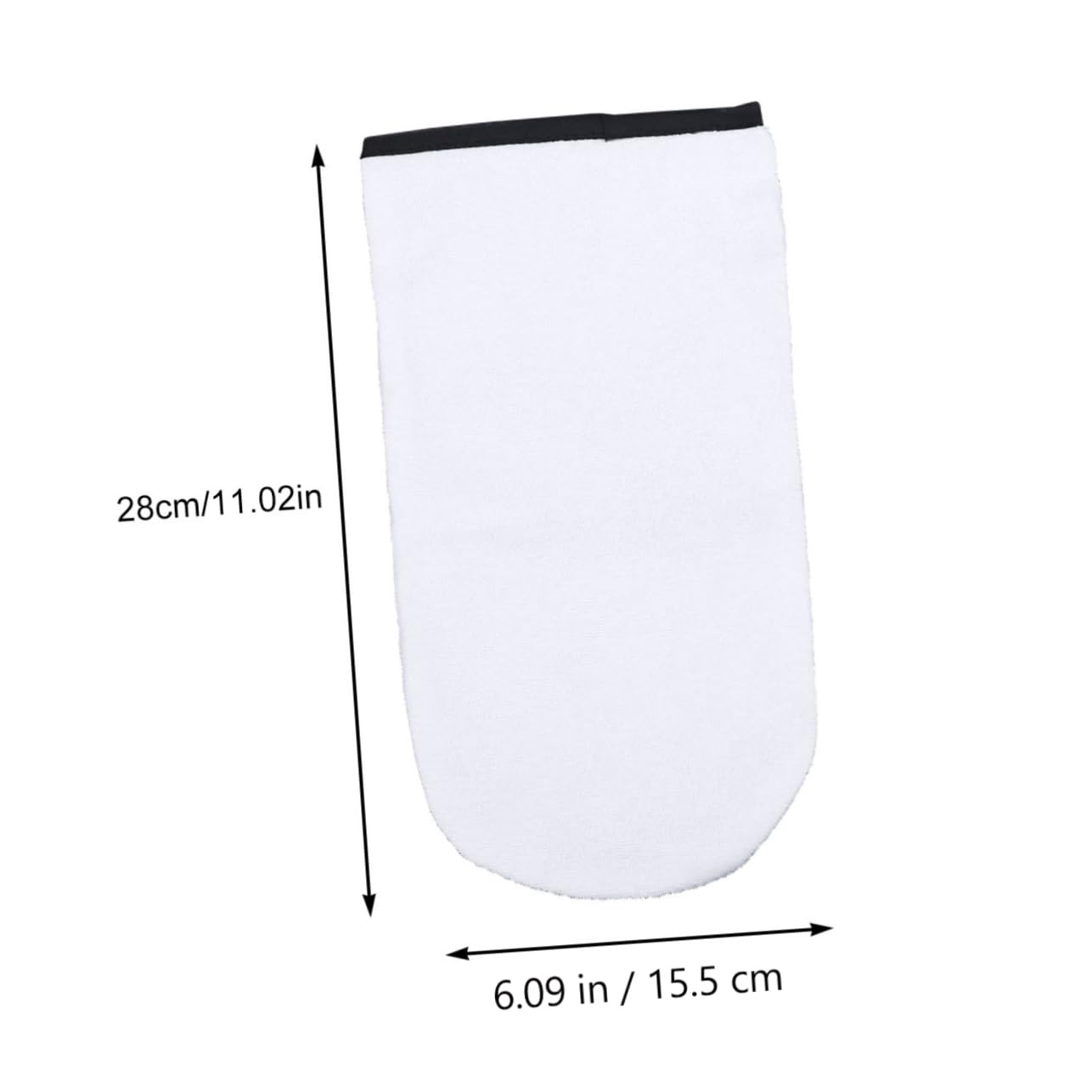 Ipetboom 1Pair Wax Hand Cover Insulated Cotton Moisturizing Gloves for Paraffin Treatment for Dry Skin for Home