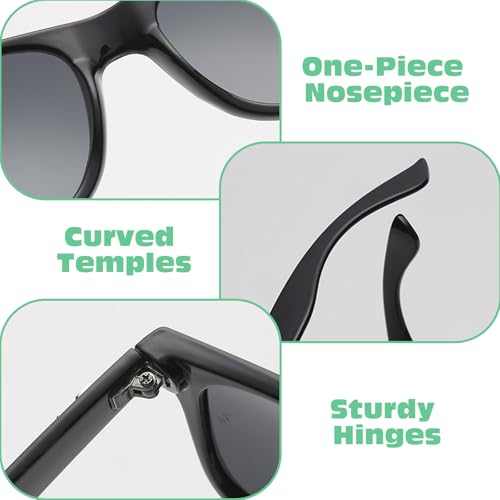 BSITSSS-5-PCS-Mens-Sunglasses-Polarised-Sunglasses-Mens-Women-Retro-Classic-Vintage-Sun-Glasses-UV-Protection-Sports-Running-Driving-Hiking-Travel-Mens-Polarised-Sunglasses