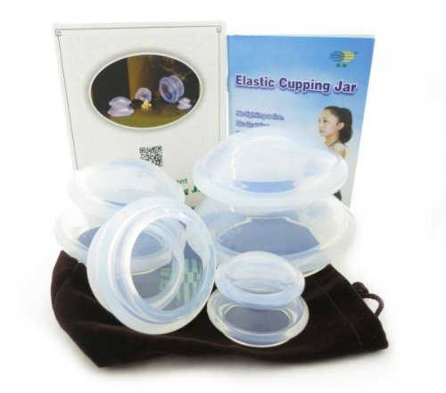 Silicone Cupping Anti Cellulite Cups Set Neck Face Body Massage Cupping Cups Cup