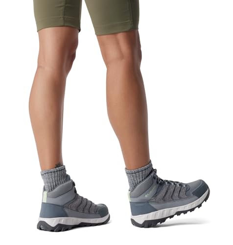 Image of Columbia Women's Strata Trail Mid Wp TI Grey Steel /Sage Leaf 12 Medium