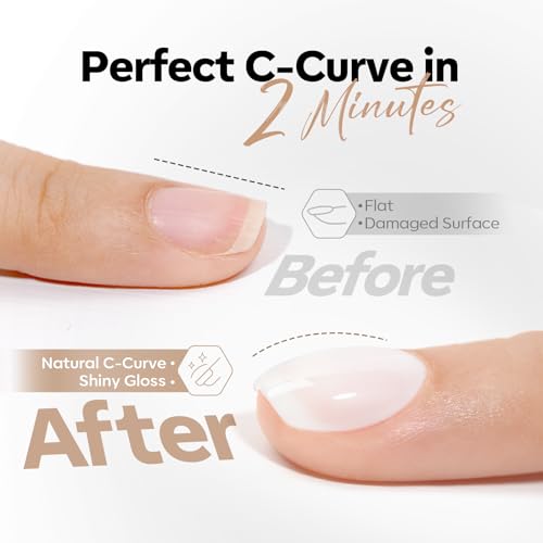 Image of modelones Builder Nail Gel No-Wipe, 9-in-One Milky White Builder for Nails, C-Curve Sculpting, Glossy Jelly Finish, No Top Coat Needed LED Lamp Cured Color Rubber Base Gel Polish for Quick DIY Salon