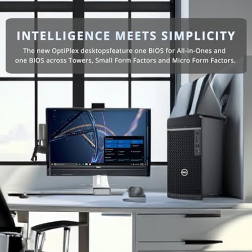 Image of Dell Optiplex 3000 MT Desktop (2022) | Core i5-12500 - 512GB SSD Hard Drive - 16GB RAM | 6 cores @ 4.6 GHz Win 11 Pro Black (Renewed)