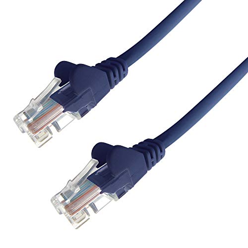 Câble réseau RJ45 UTP CAT 5e connektgear bleu de 5m pour connexion internet fiable