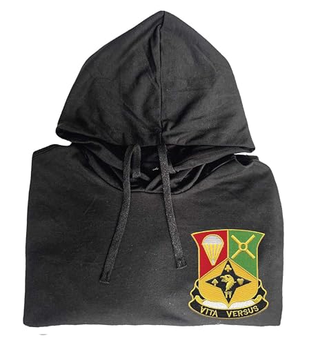 101 airborne division sustainment brigade embroidered shirt Black - Main Image