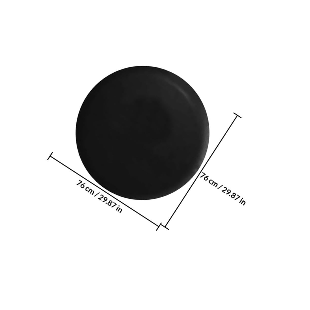 Alasum 2 Pezzi Copertura per Ruota di Scorta 15 Pollici in Pvc Nero, Copriruota per Camper e Auto, Protegge da Detriti, per Ruota e Pneumatico di Scorta