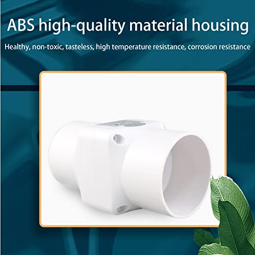 12V Filter Duct 18W Inline Duct Fan 2Inch 50Mm Air Circulator 58Db Hvac Fan With Pvc Duct Interface For Grow Tent Bathrooms Offices Greenhouses Lockers ( Color : E 50Mm-20Mm , Size : B Adjustable Spee #TOP7