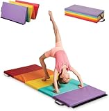 Hearthsong Tumbling Mat for Kids, 5-Panel Thick 1.25