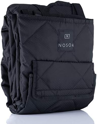 NOSOA Boot Liner - Car Boot Liners for Dogs  4 Layer Quilted Car Boot Protector with Bumper Flap  Waterproof & Non Slip Dog Boot Cover