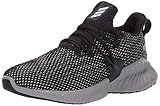 Adidas Kids Alphabounce Instinct, Black/White/Grey, 2.5 M US Little Kid