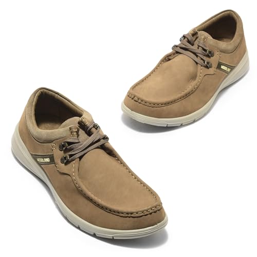 Image of Woodland Men's Leather Sneaker