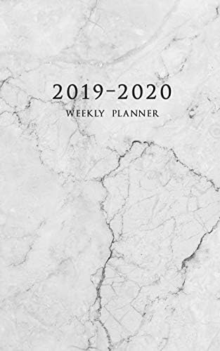 2019-2020 Weekly Planner: Small Two Year Planner 5 x 8 with Marble Cover (Volume 2)