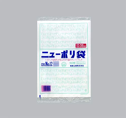 Amazon.co.jp: 福助工業株式会社 ニューポリ袋 05 No.12 (1ケース