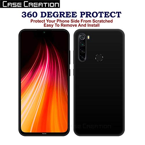 Image of Case Creation for Moto G9 2021 Back case, Motorola Moto G9 Slim Flexible Smart Look case with 360 Camera All Angle Protection (Pure Black)