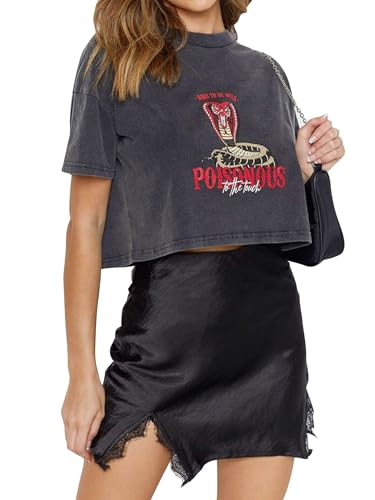 ALCEA ROSEA Women's Satin Silky Lace Trim Split Mini Skirt Slit Hem High Waist A-Line Short Skirt Solid Slit Skirts for Women2