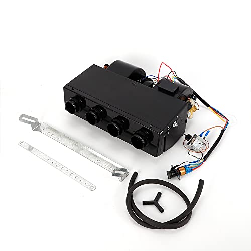 A/C Air Conditioning Evaporator Kit 12V 7.6A Universal Under Dash Ac Evaporator Underdash Heating Cooling Unit 600 Cfm 3 Speed For Car Truck A/C Air Conditioner Evaporator Assembly #TOP3