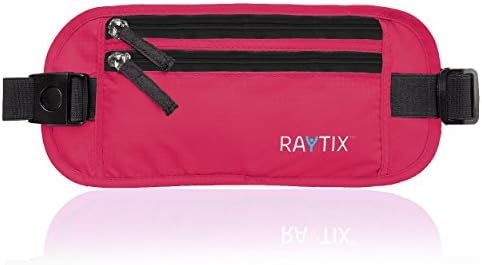 Money Belt For Travel Wallet Belt Passport Holder Travel Pouch to...