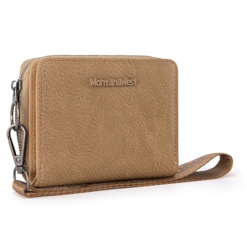 Image of Montana West Small Wallet for Women with a Detachable Wristlet Women's Wallet with Rfid Blocking Lining Minimalist Lightweight & Easy to Carry