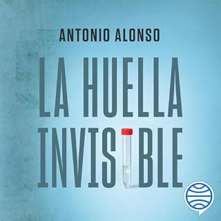 Diseño de la portada del título La huella invisible
