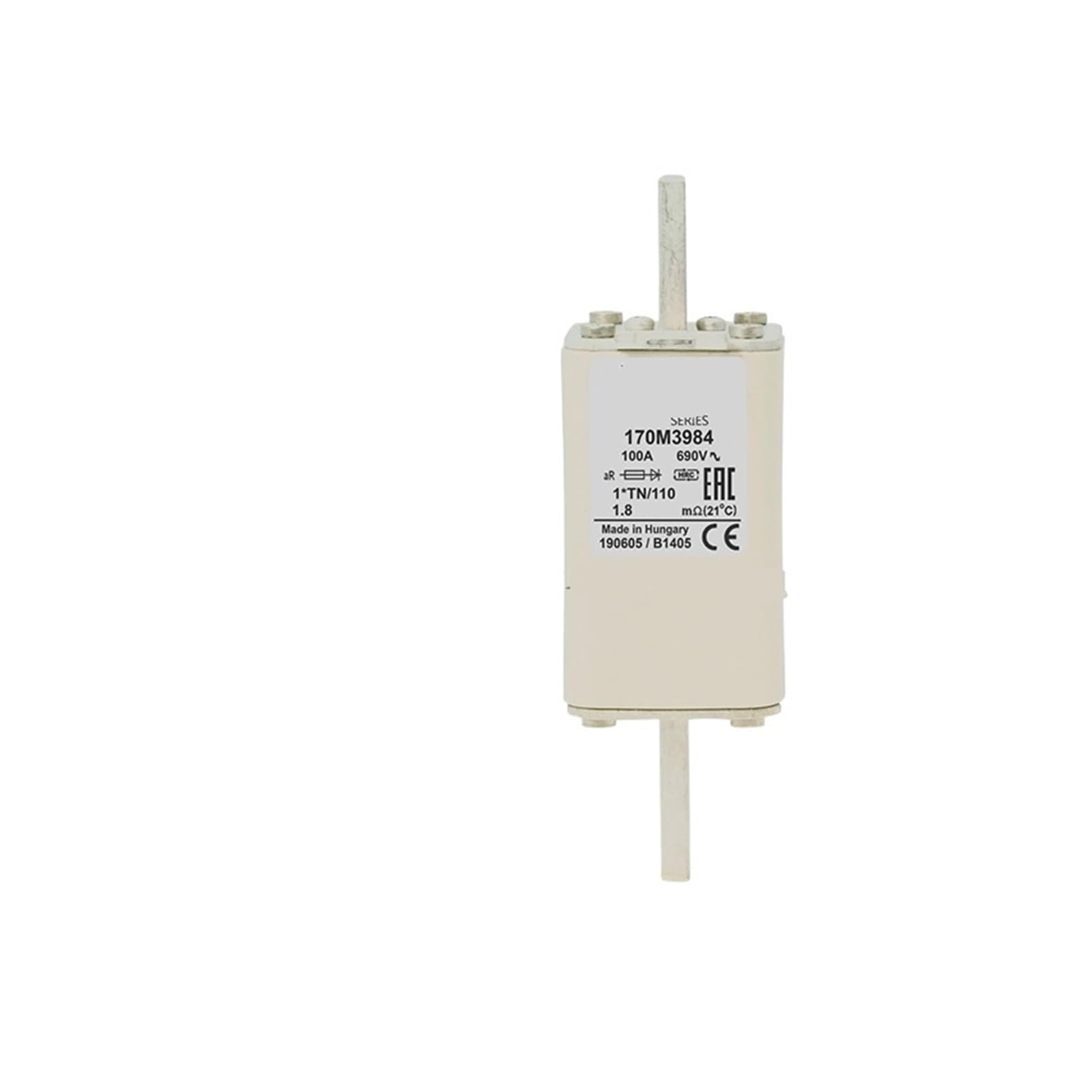 Fusible rapide de puissance 170M3984 cartouche de protection industrielle