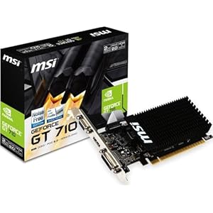 MSI GT 710 2 GB ddr3_sdram pci_e 2GD3H LP DDR3 Gaming Graphic Card