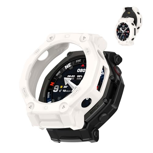 Amazfit T-Rex3 PRO 48mmpP[X - fUC PCیJo[yϏՌ&h~zX&y Amazfit T-Rex3 PRO 48mmΉ (zCg)