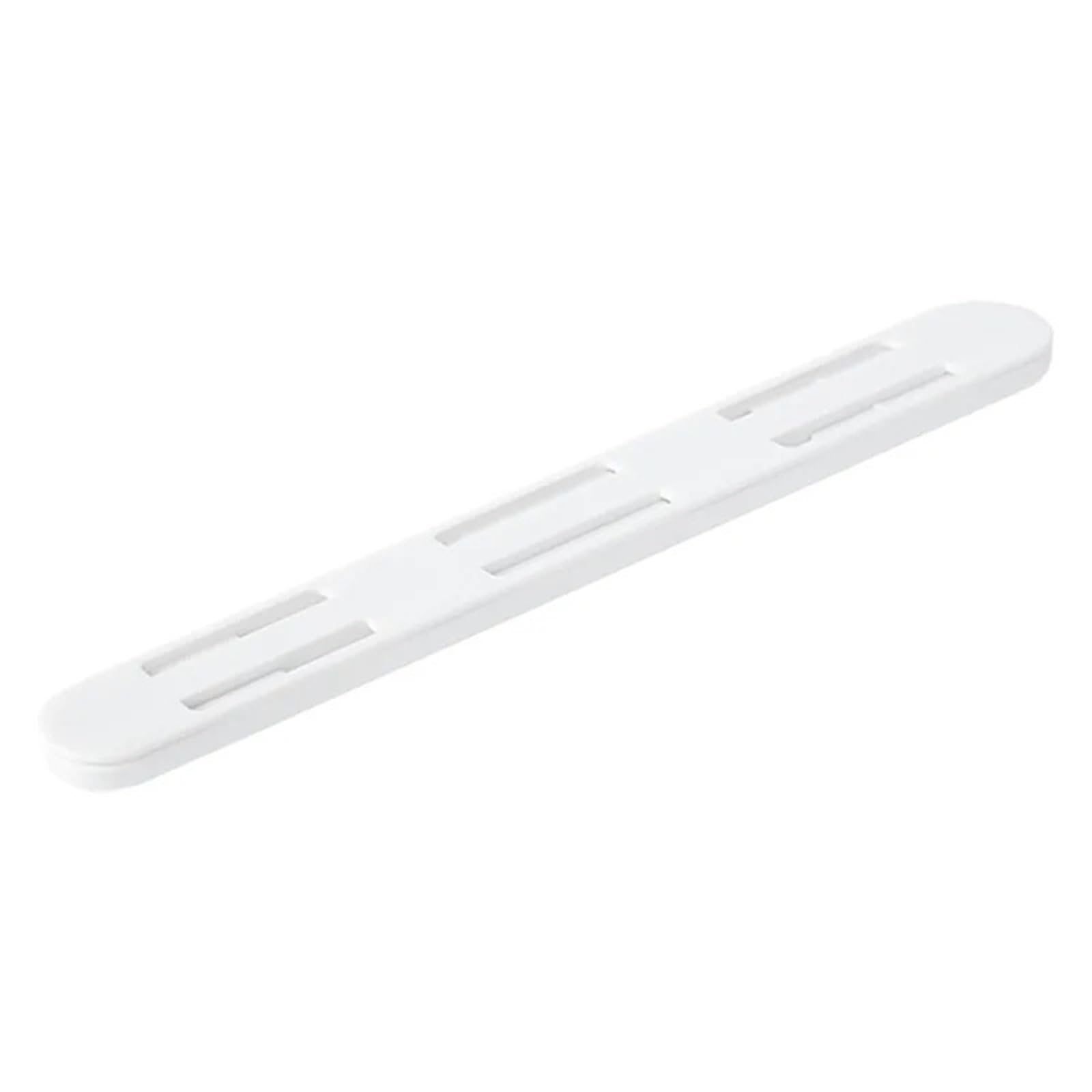 Ppqiru One Color 4Pcs Kitchen Cabinet Storage Box Slide Rail Pull Basket Silent Track Sticker Without Punching Drawer Telescopic Strip For Cabinet Drawer